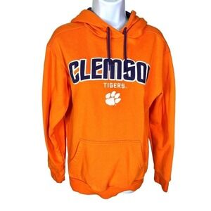 CLEMSON Tigers Knights Apparel Graphic Hoodie Men's S 34/36 - Orange